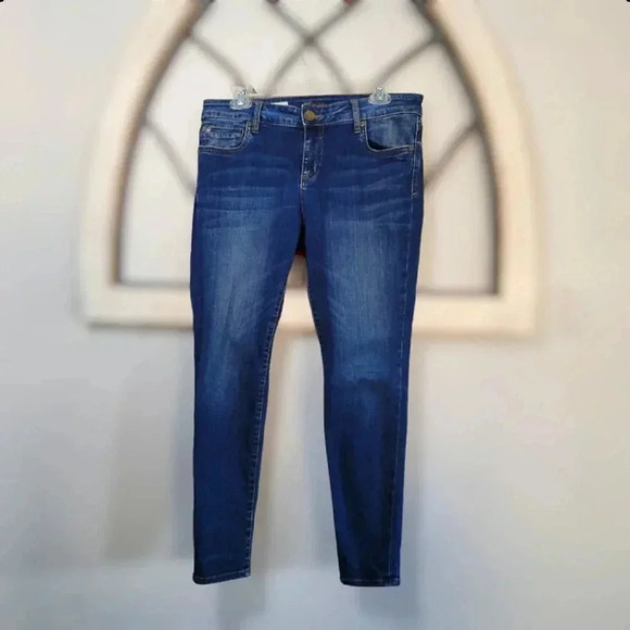 Kut From The Kloth Jeans Toothpick Skinny Stretch Size 8 P - Picture 4 of 8